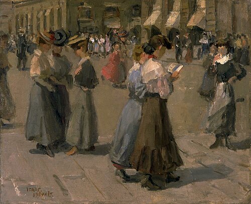 Place Vendôme, Paris, 1906, Isaac Israëls