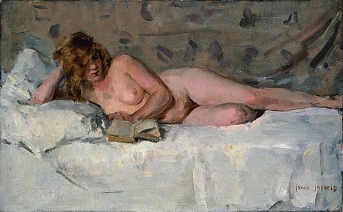 Nu couché (Sjaantje van Ingen), 1894, Isaac Israëls