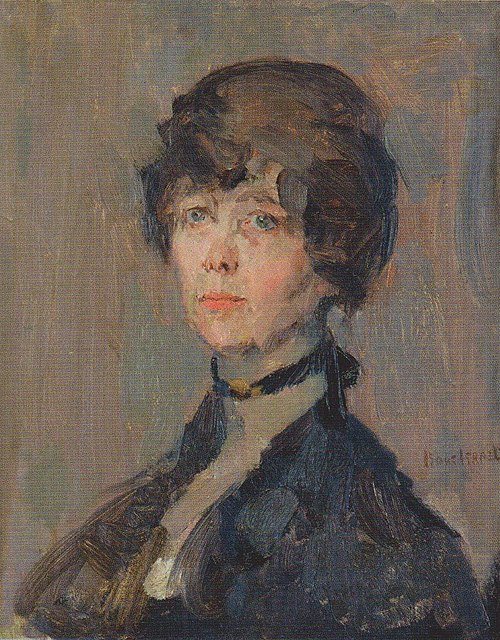 Dutch writer Ina Boudier-Bakker (1875-1966)., 1934, Isaac Israëls