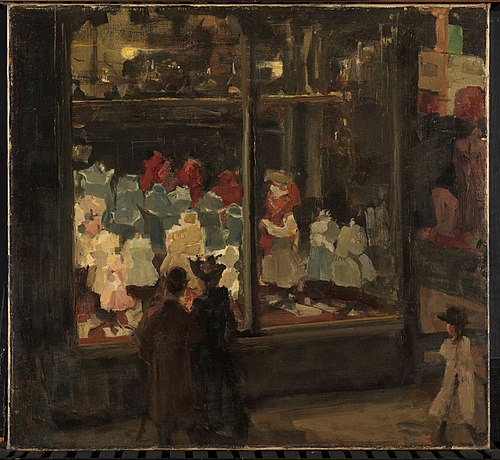 Vitrine de magasin, 1894, Isaac Israëls