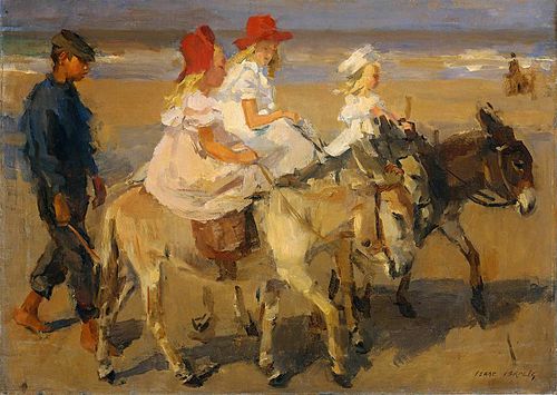 Donkeyrides on the Beach, 2000, Isaac Israëls