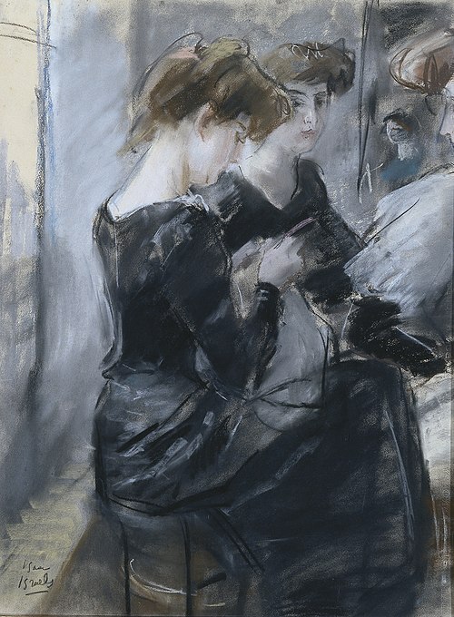 atelier de modiste, , Isaac Israëls