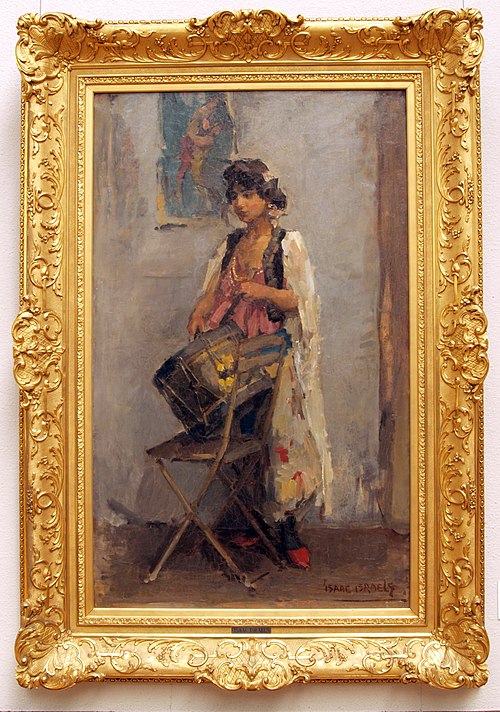 Trommelslaagster, 1908, Isaac Israëls