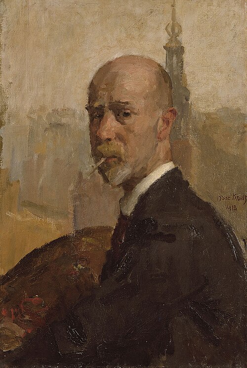 Autoportrait, 1912, Isaac Israëls