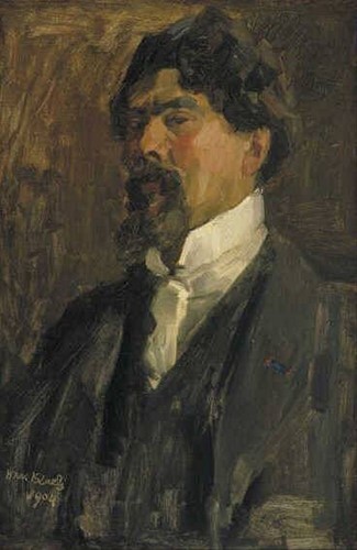 Portrait of Jan Toorop, 1904, Isaac Israëls
