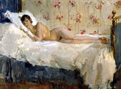 Lying Nude, 1918, Isaac Israëls
