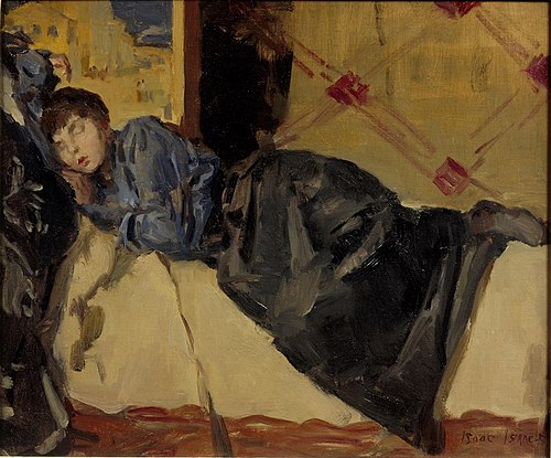 Sleeping woman, 1910, Isaac Israëls