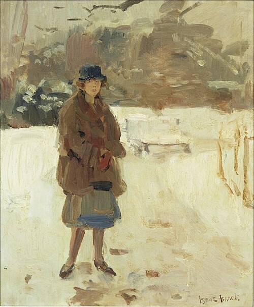 Winter in the 'Haagse Bos', 1925, Isaac Israëls