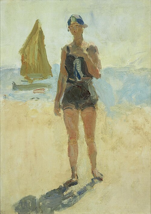Girl at the Lido, 1925, Isaac Israëls