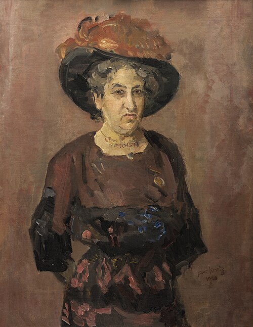 Portrait of  Aletta Jacobs (1854-1929), 1920, Isaac Israëls