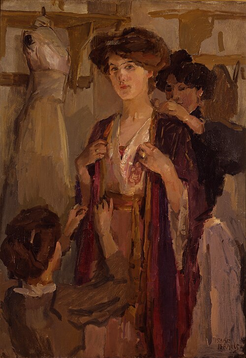 Essayeuses, 1909, Isaac Israëls