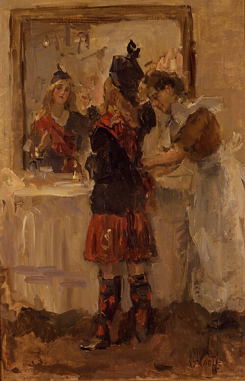 Scottish dance, 1911, Isaac Israëls