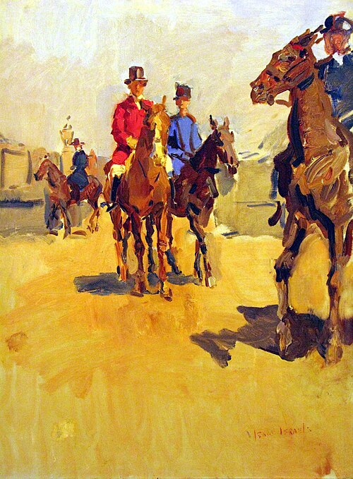 Riders and horses, 1928, Isaac Israëls