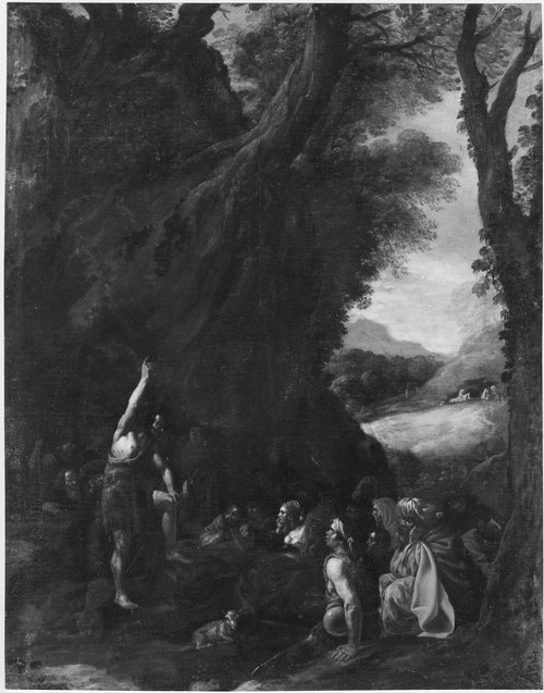 St John the Baptist Preaching in the Desert, , Jan Miel