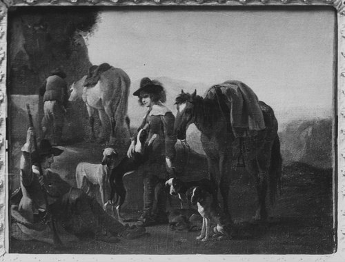 Hunters Resting, , Jan Miel