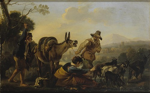 Genre Scene, 1650, Jan Miel