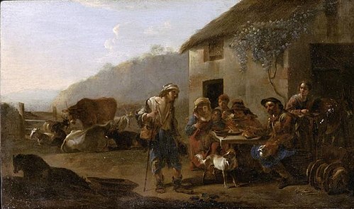 The beggar, 1650, Jan Miel