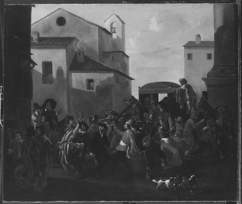 Fastnachtsbelustigung, 1635, Jan Miel