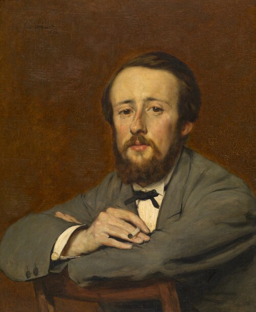 Portrait of William Barber, 1874, Piet Verhaert