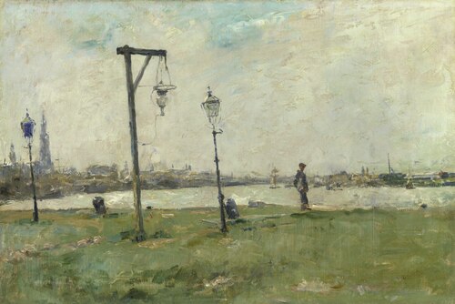 A View of Antwerp, 1884, Piet Verhaert