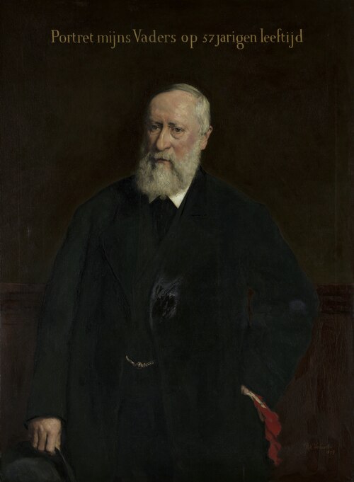 Jan Verhaert, the Artist's Father, 1879, Piet Verhaert