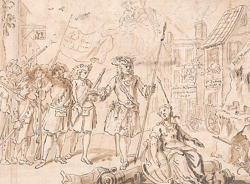 Port Mahon, 1764, Hubert-François Gravelot