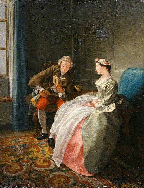 Le lecteur, 1737, Hubert-François Gravelot
