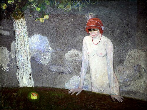 Eve or The Apple, 1913, Gustave De Smet