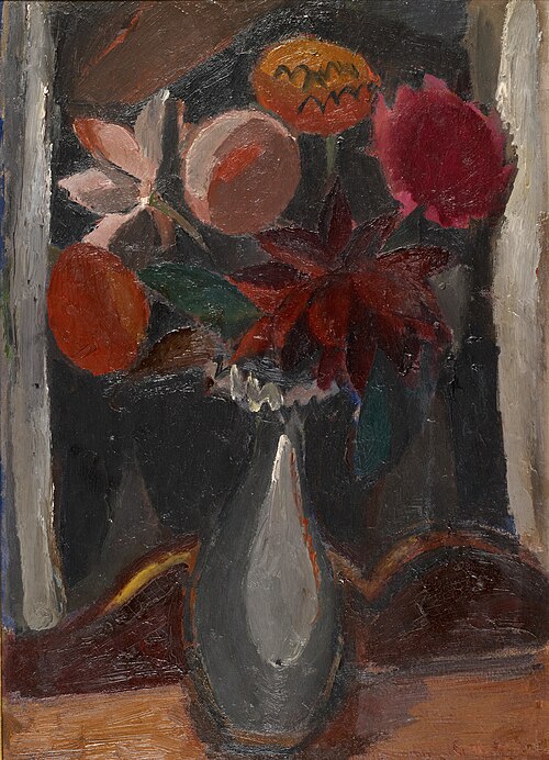 A Bunch of Dark Flowers, 1919, Gustave De Smet