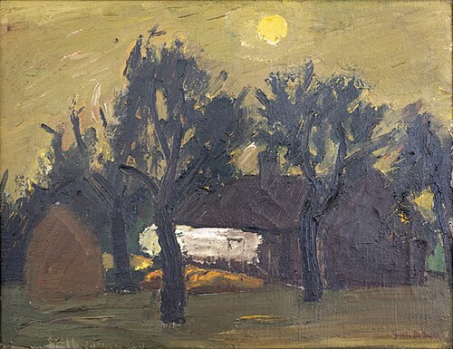 Soleil couchant, 1943, Gustave de Smet