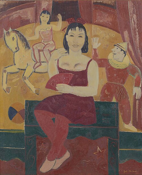 L'écuyère, 1930, Gustave De Smet