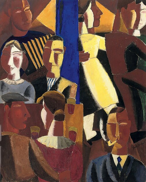 De danszaal, 1921, Gustave De Smet