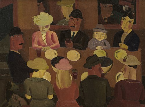 The Mussel Eaters, 1923, Gustave De Smet