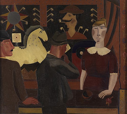 De grote schietkraam, 1923, Gustave De Smet