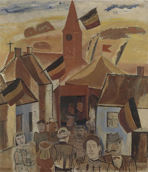 Dorpskermis, 1930, Gustave De Smet