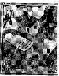 Vissersdorp, 1918, Gustave de Smet
