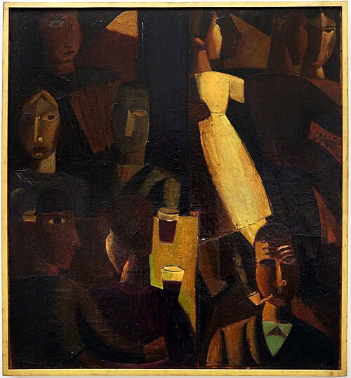 Salle de danse, 1921, Gustave de Smet