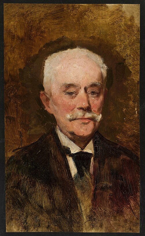 Portrait of an old man, 1890, Tadeusz Ajdukiewicz