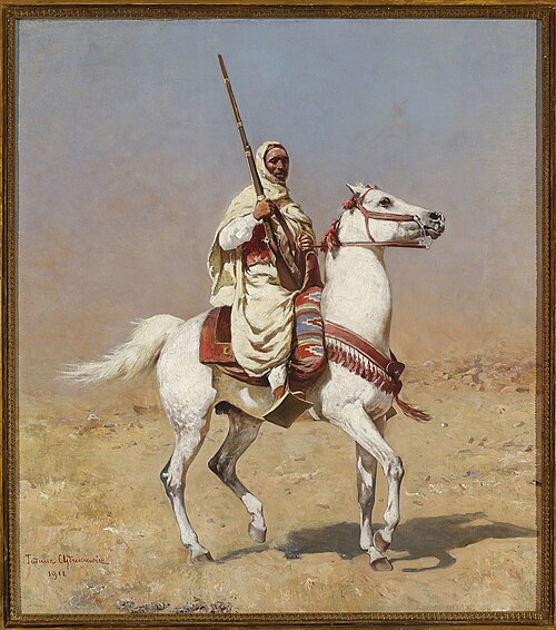 Arabe sur un cheval gris., 1911, Tadeusz Ajdukiewicz