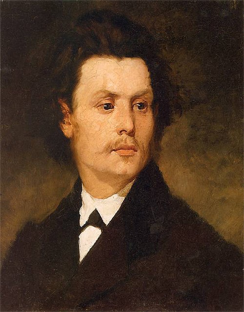 Portret Władysława Eljasza, 1873, Tadeusz Ajdukiewicz