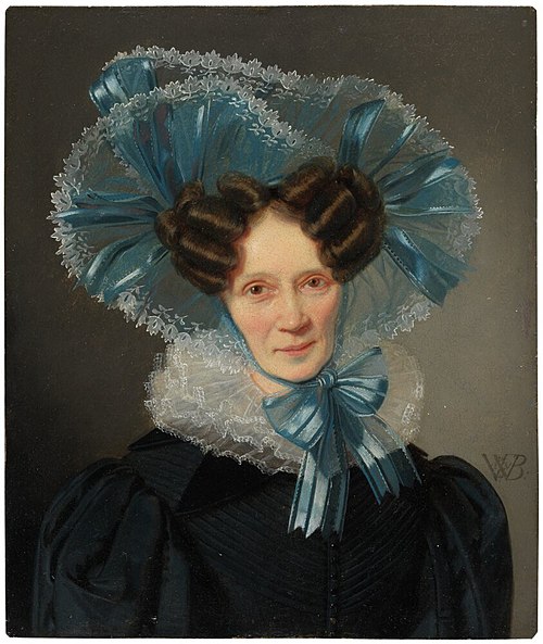 Countess Sophia Vilhelmine Moltke, née Levetzau, 1831, Wilhelm Ferdinand Bendz