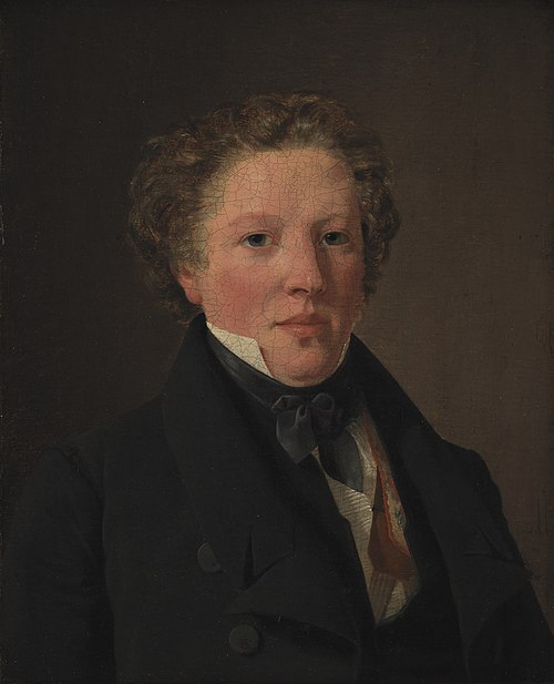The Actor Christoffer Hvid, 1826, Wilhelm Ferdinand Bendz