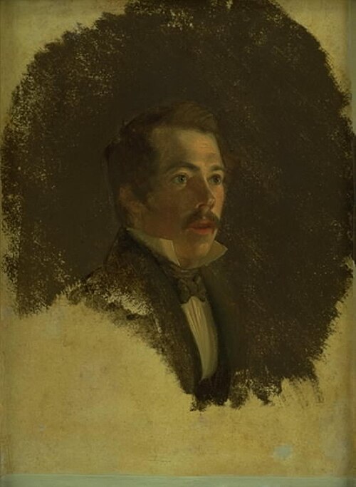 Unknown Young Gentleman, 1831, Wilhelm Ferdinand Bendz