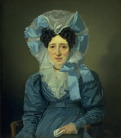 Cathrine von Halle, née Nathanson, 1830, Wilhelm Ferdinand Bendz