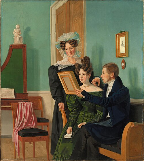The Raffenberg Family, 1830, Wilhelm Ferdinand Bendz