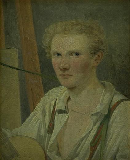 Autoportrait, 1825, Wilhelm Ferdinand Bendz