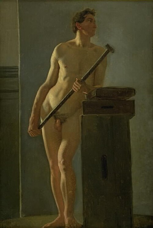Male Model, 1824, Wilhelm Ferdinand Bendz