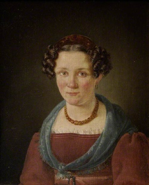 Portrait de femme, , Wilhelm Ferdinand Bendz