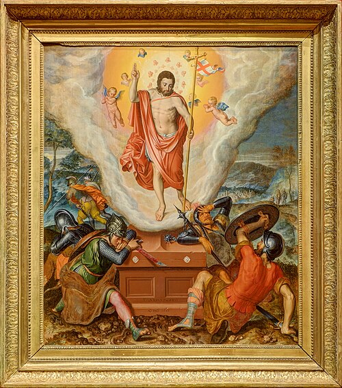 La Résurrection du Christ, 1550, Pieter Pourbus