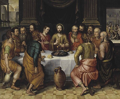 The Last Supper, 1550, Pieter Pourbus